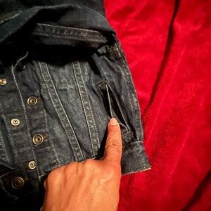 The Children's Place Long Sleeve Button Snap
Dark Blue Jean Denim Jacket 2T